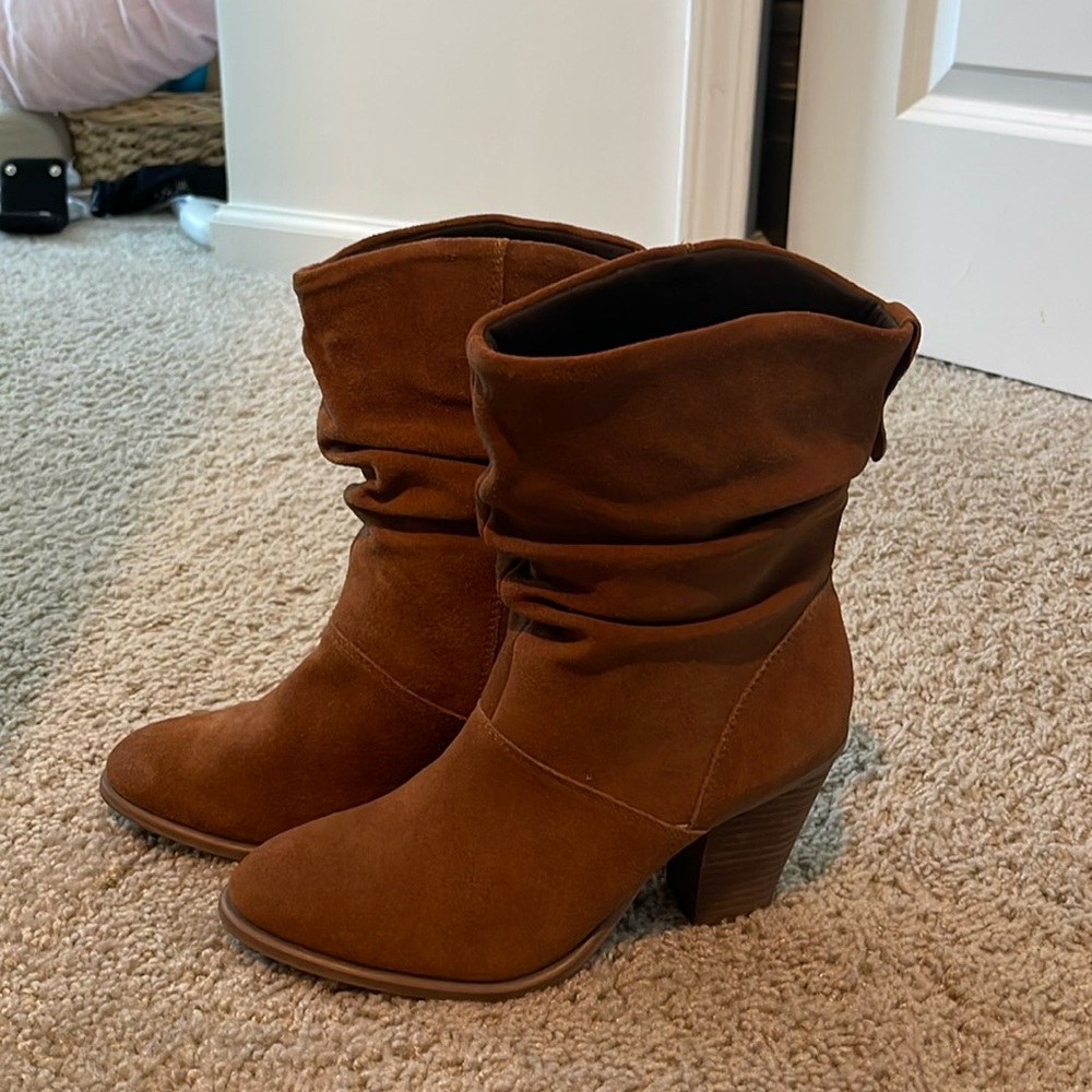Aldo suede booties